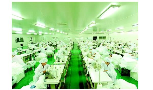 忙碌的仙桃無(wú)紡布企業(yè)